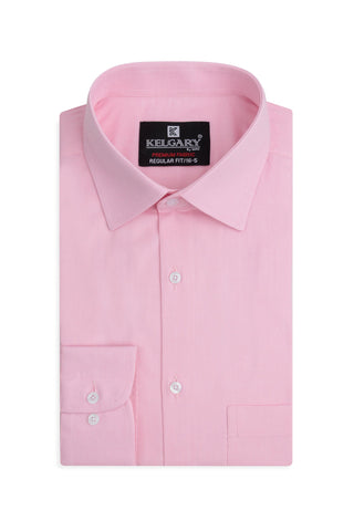 Special Occasion  pink  plain shirt
