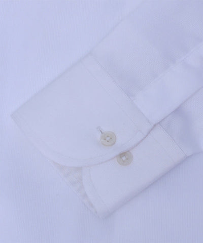 Special Occasion White Self Lining Shirt