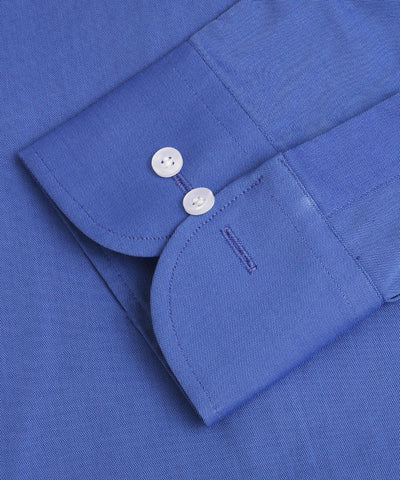 Special Occasion Royal Blue Plain Shirt