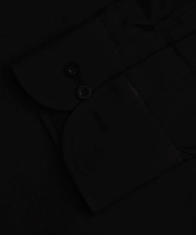 Daily Essentials Black Plain Shirt