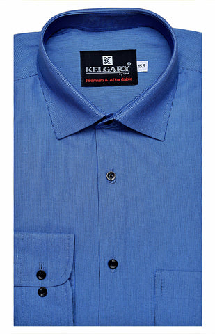 Special Occasion Blue Black lining New Summer Collection Shirt