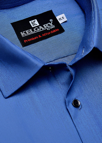 Special Occasion Blue Black lining New Summer Collection Shirt