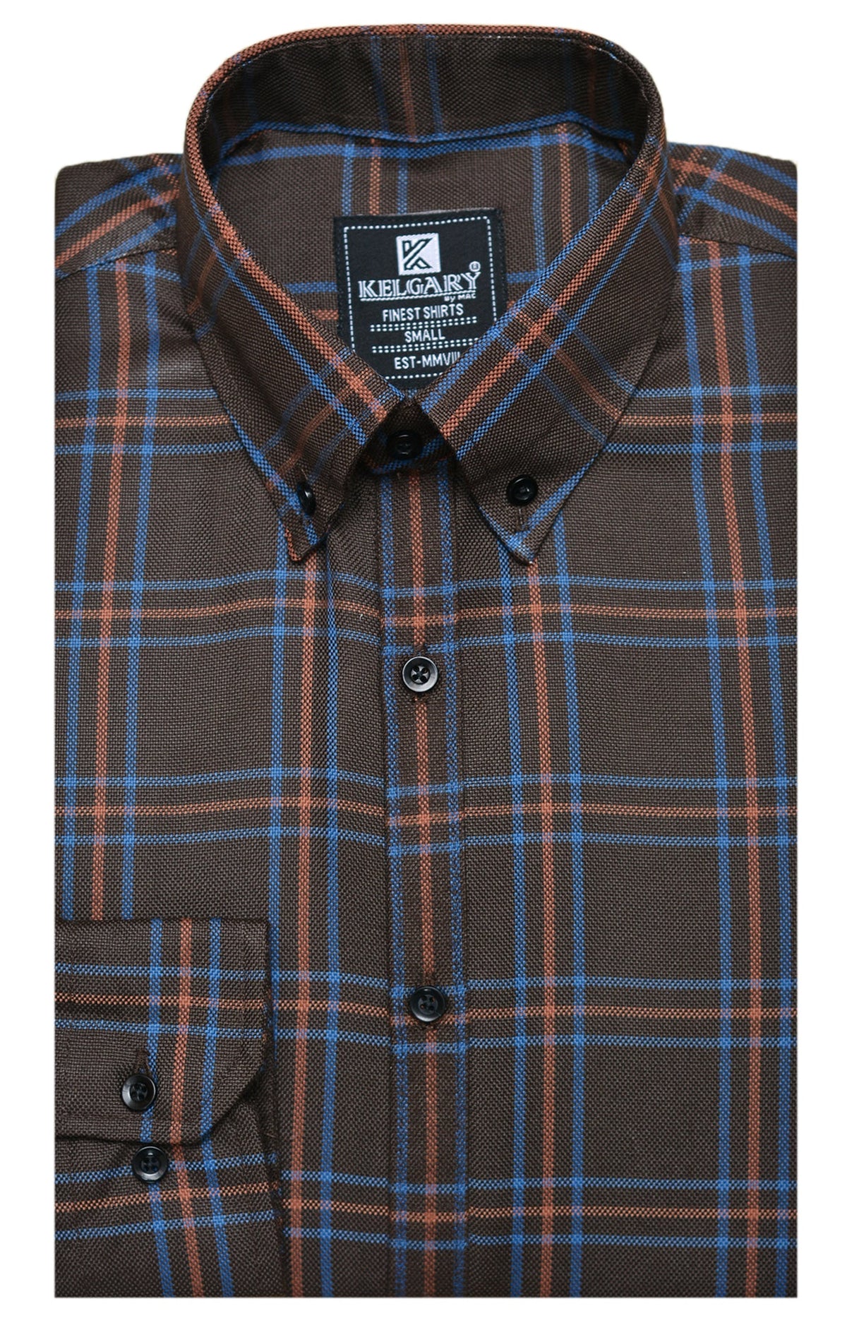 Special Occasion CASUAL SHIRT COFFEE BROWN
