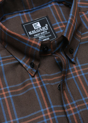 Special Occasion CASUAL SHIRT COFFEE BROWN