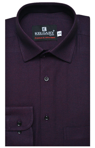 Special Occasion Burgundy texture  New Summer Collection Shirt