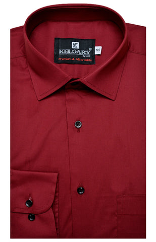 Special Occasion Wine Red New Summer Collection Shirt