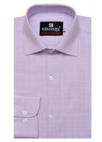 Special Occasion Purple Check Shirt