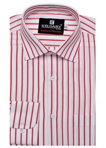 Special Occasion White Red Self Lining