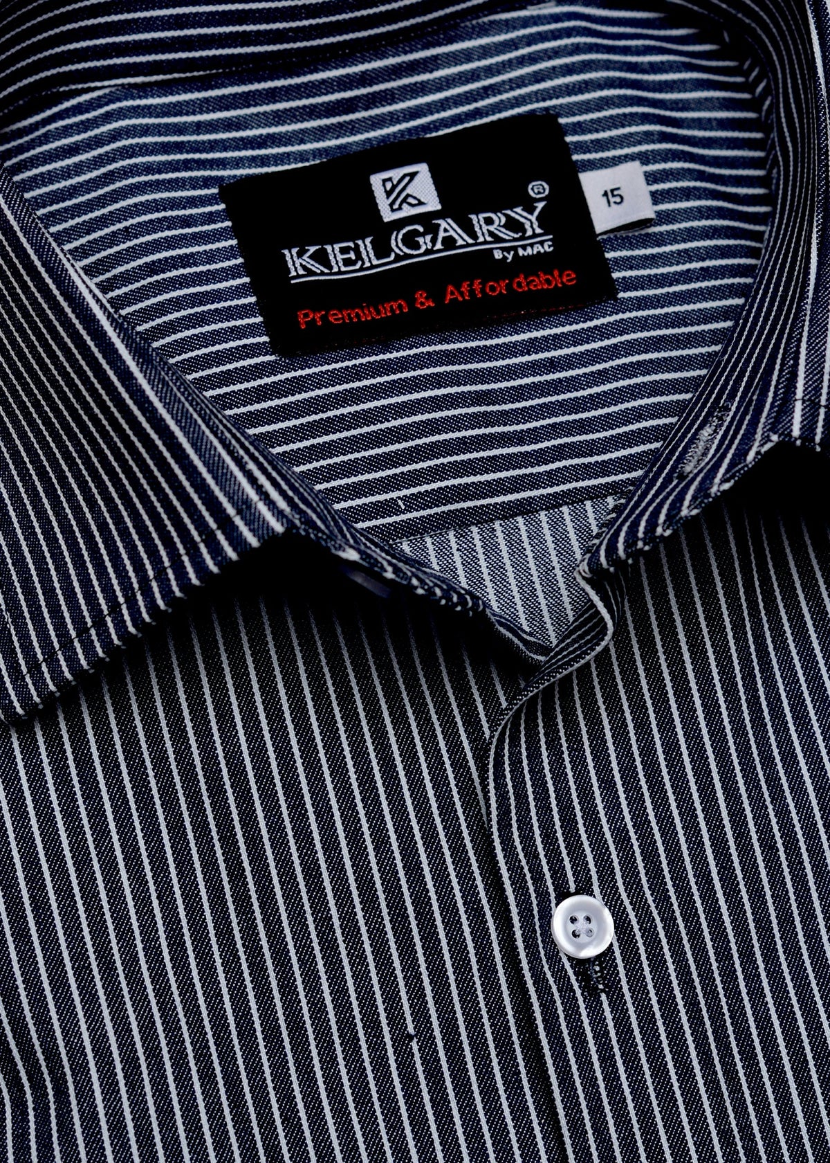Premium Black shirt with White Lining