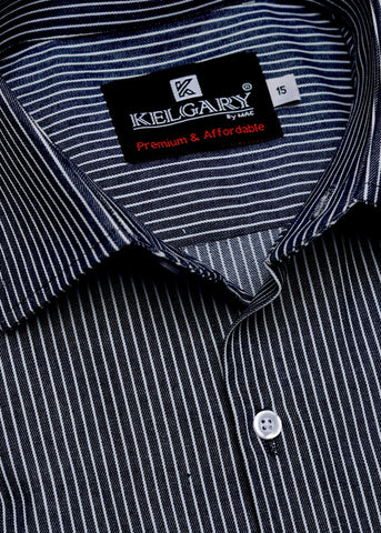 Premium Black shirt with White Lining