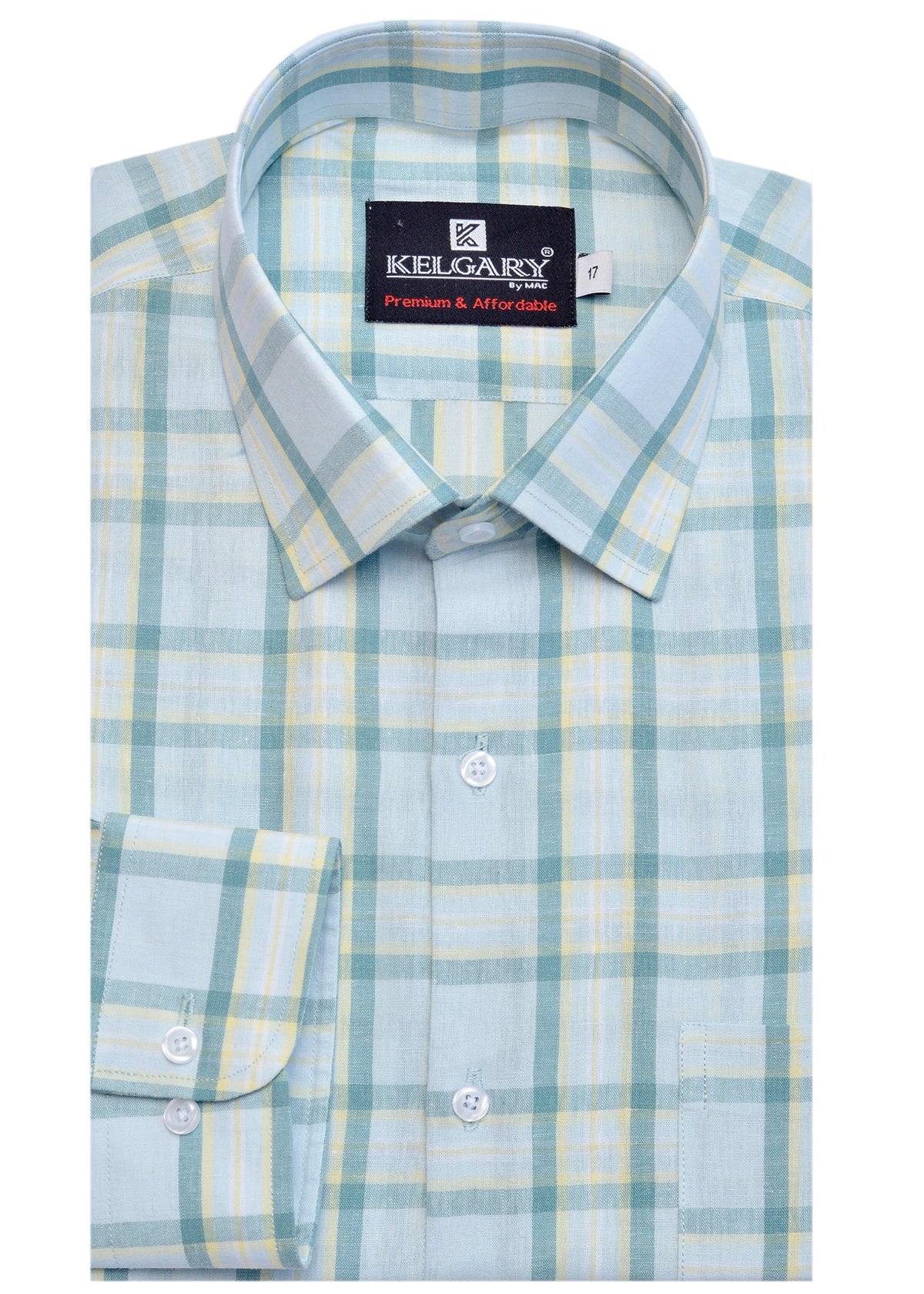 Mint Green check Summer Collection