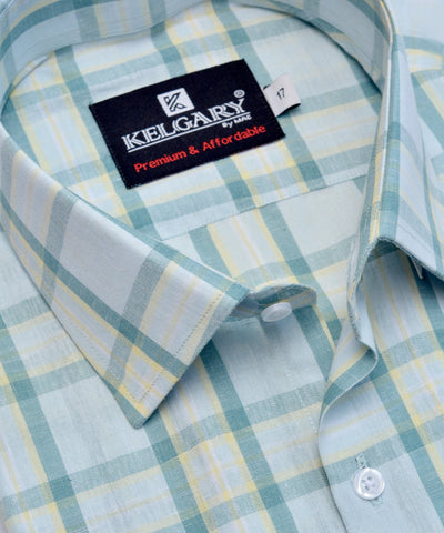 Mint Green check Summer Collection
