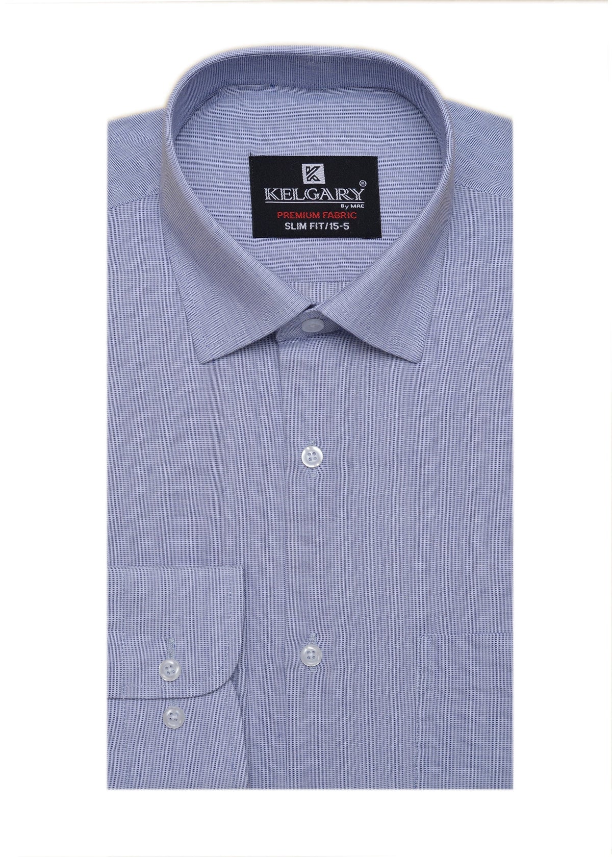 Daily Essentials Silver Grey formal shirt