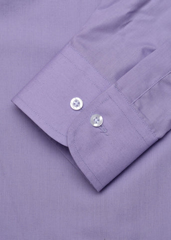 Lavender plain shirt  ( New Collection )