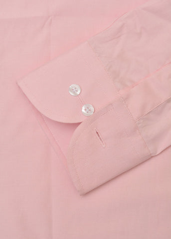 Daily Essentials PEACH PLAIN FORMAL SHIRT